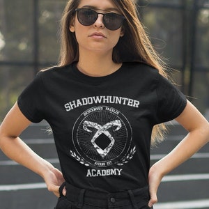 Shadowhunter Academy - Shirt || cassandra clare, mortal instruments, infernal devices, dark artifices, chain of gold, bookish gift