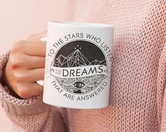 Night Court > Mug || To the stars who listen, sarah j maas, acotar, feyre archeron, rhysand, acofar, acomaf, court of dreams