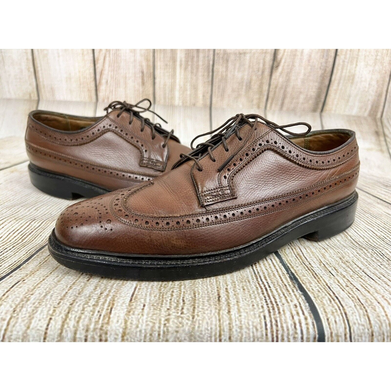 Vtg Florsheim Imperial 93602 Longwing 
