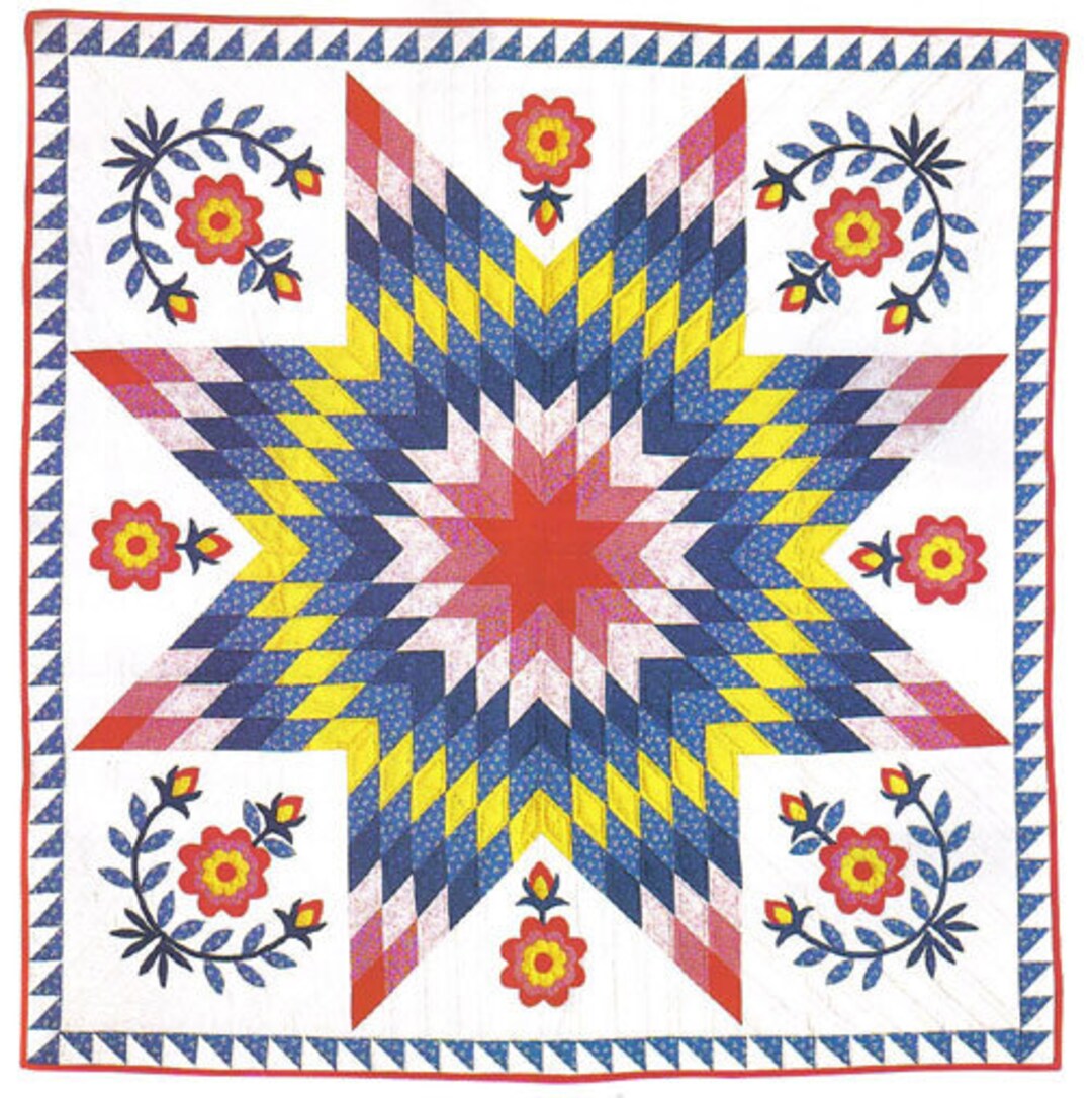 Prairie Star Quilt Etsy