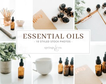 Download Styled Stock Photo Bundle Essential Oils Styled Stock Photos Social Media Styled Stock Photo Bundle With Oils Stock Photo Mockup B009 Brochure Mock Up Psd File Yellowimages Mockups