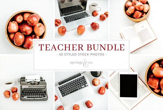 Teacher Stock Photo Bundle Teacher Styled Stock Photos Social