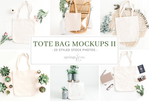 Tote Bag Styled Stock Photos Tote Bag Social Media Styled Etsy