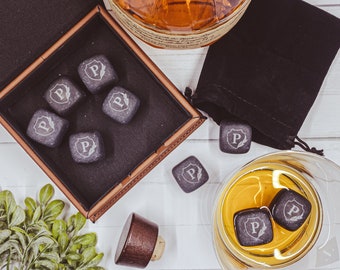 Whiskey stones, Barware, Whiskey stones gift set, whiskey stones personalized, whiskey gift,  drinker gifts, engraved gifts,