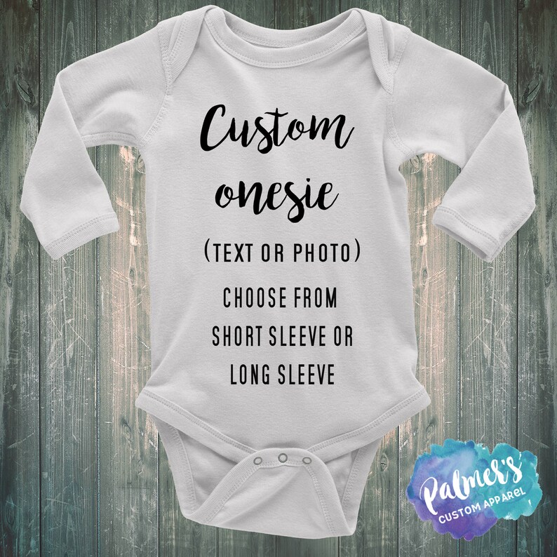 Personnalisé Bébé Veste//combinaison garçon fille cadeau unisexe vêtements-Ajouter tout nom