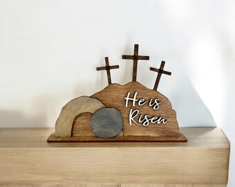 Easter Decor, He is Risen, He is Risen Decor, Empty Tomb, Empty Tomb Decor, Easter