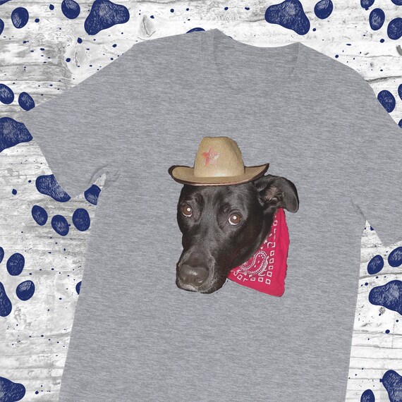 Custom Dog Shirt Photo of Your Dog Personalized Pet Shirt Etsy