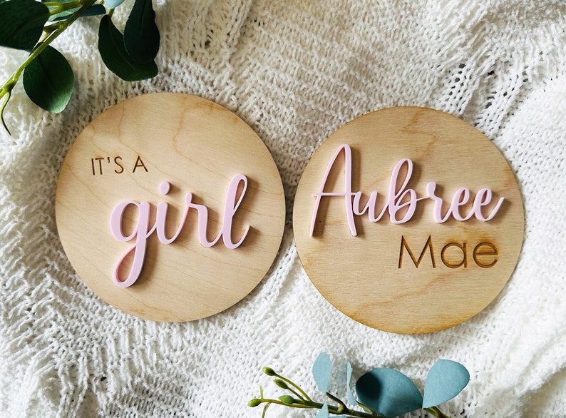 Gender Reveal Sign, It's a Girl Sign, It's a Boy Sign, Pregnancy ...