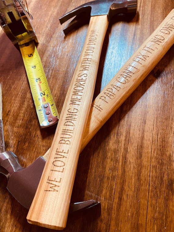 Personalized Hammer, Engraved Hammer, Personalized hammer for dad, personalized hammer for grandpa, engraved hammer for dad