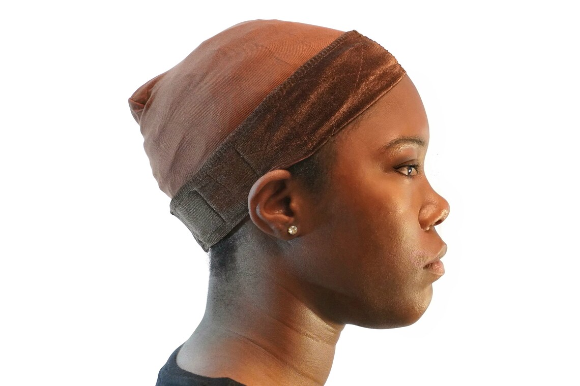 Satin Wig Cap with Adjustable Lace Wig Grip Etsy