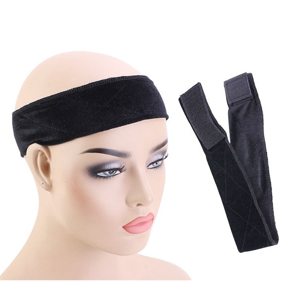 No Slip Adjustable Velvet Elastic Wig Band 