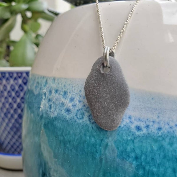 Simple Beach Stone Necklace