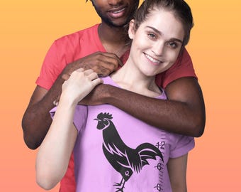Hotwife Big Black Rooster Queen of Spades BBC Queen Black Fetish, Women's and Men's T-shirts