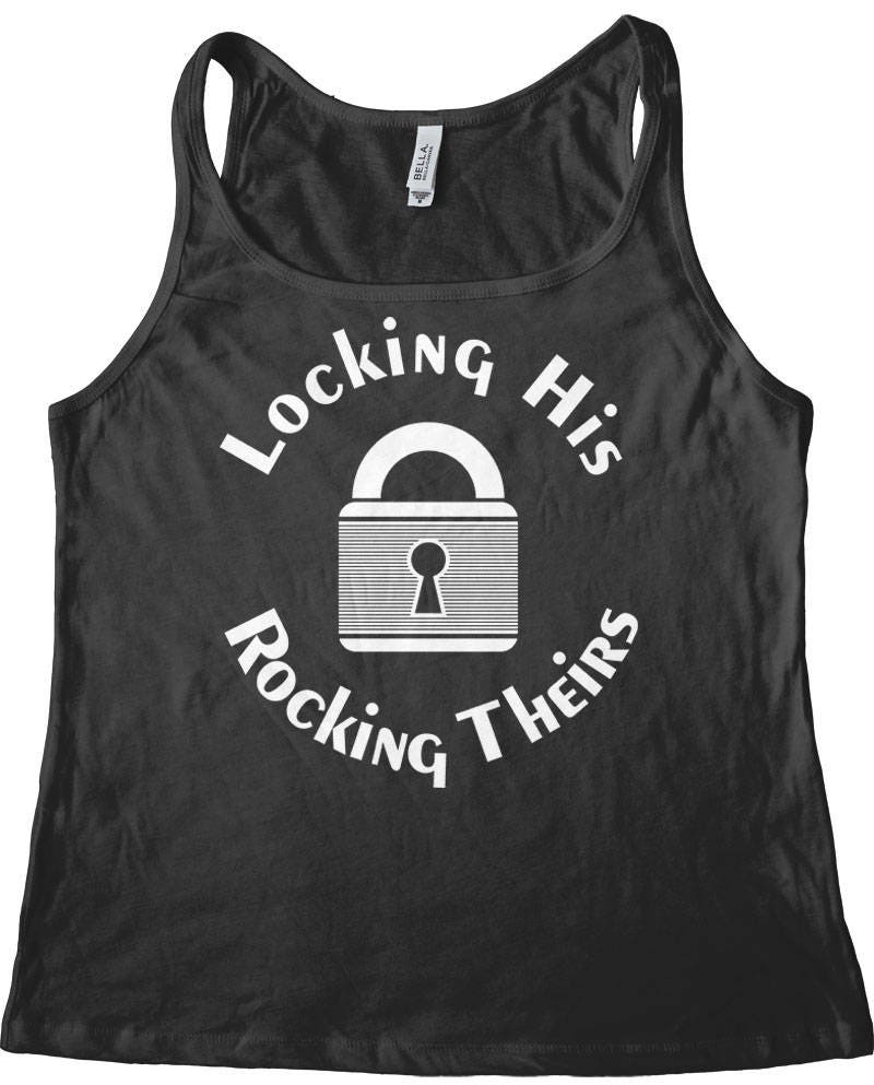 Hotwife Cuckold Male Chastity Femdom Locking His Rocking Theirs Women's Tank  Top. Screen Printed - Etsy Singapore