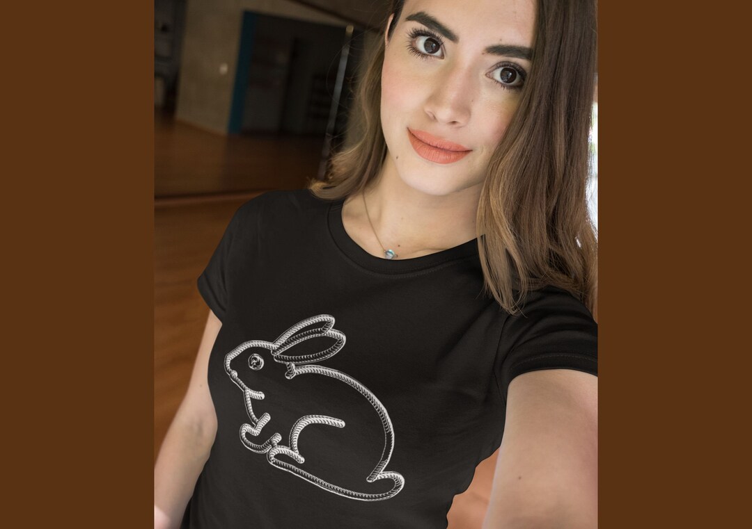 Shibari BDSM Shirt - Rope Bunny - Shibari Rope Bunny Shirt - BDSM Rope