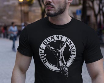Shibari BDSM Shirt - Rope Bunny Snare - Shibari Rope Bunny Shirt - BDSM Rope Bondage Kinbaku Men's and Women's T-shirts