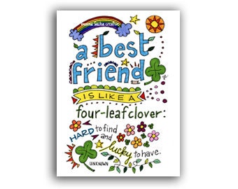 Best Friend print