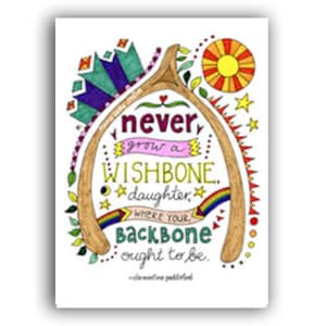 Backbone Not Wishbone print