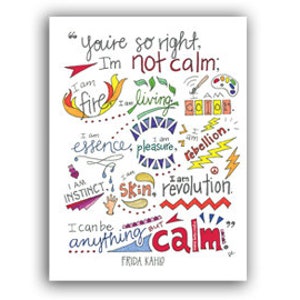 Impresión I'm Not Calm