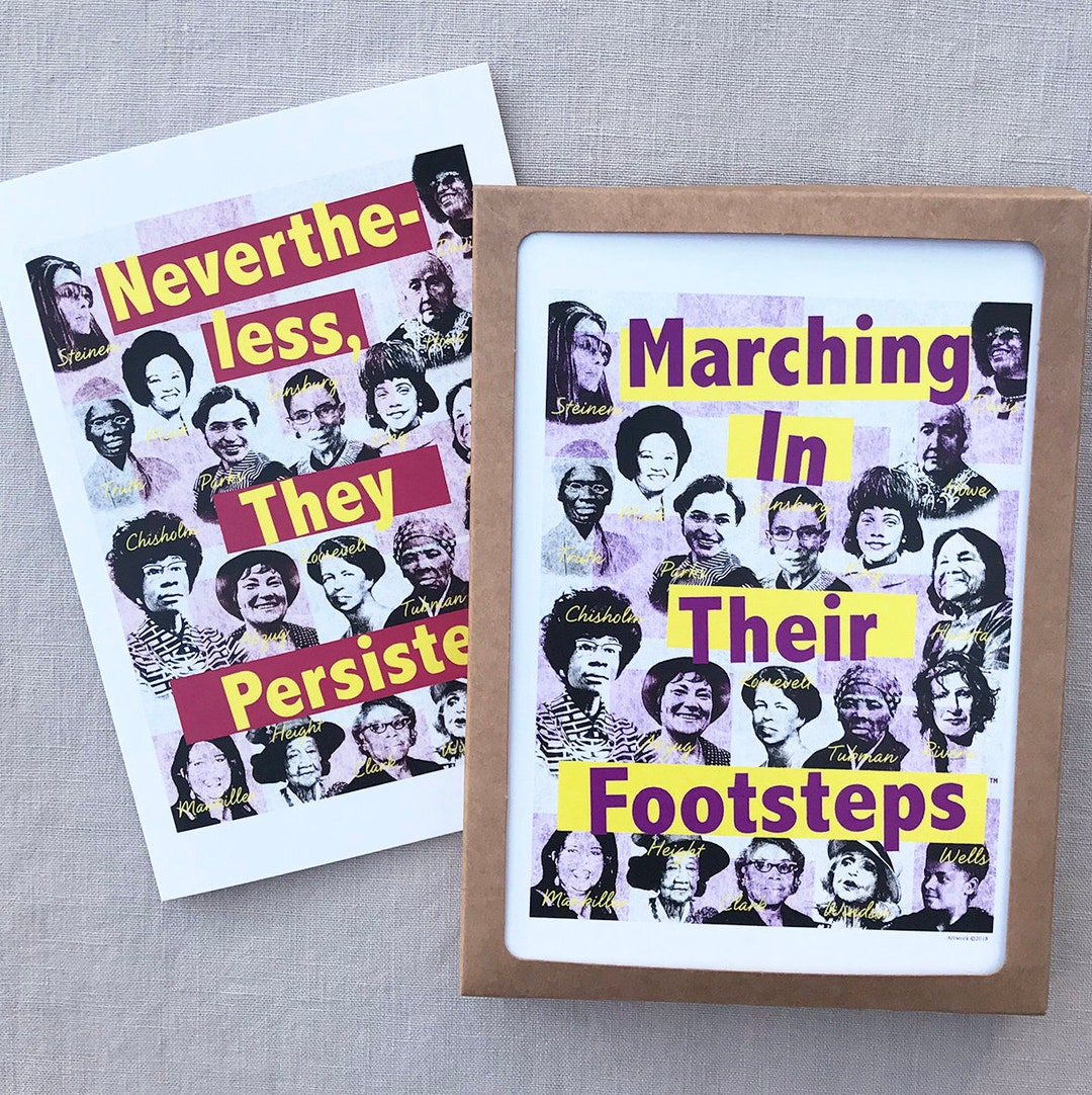Civil Rights Greeting Cards, Two Designs, Box of Cards, Blank Cards ...