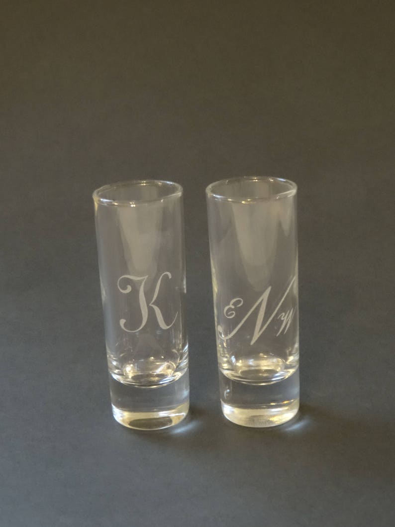 Custom Egraved Shot Glass image 1