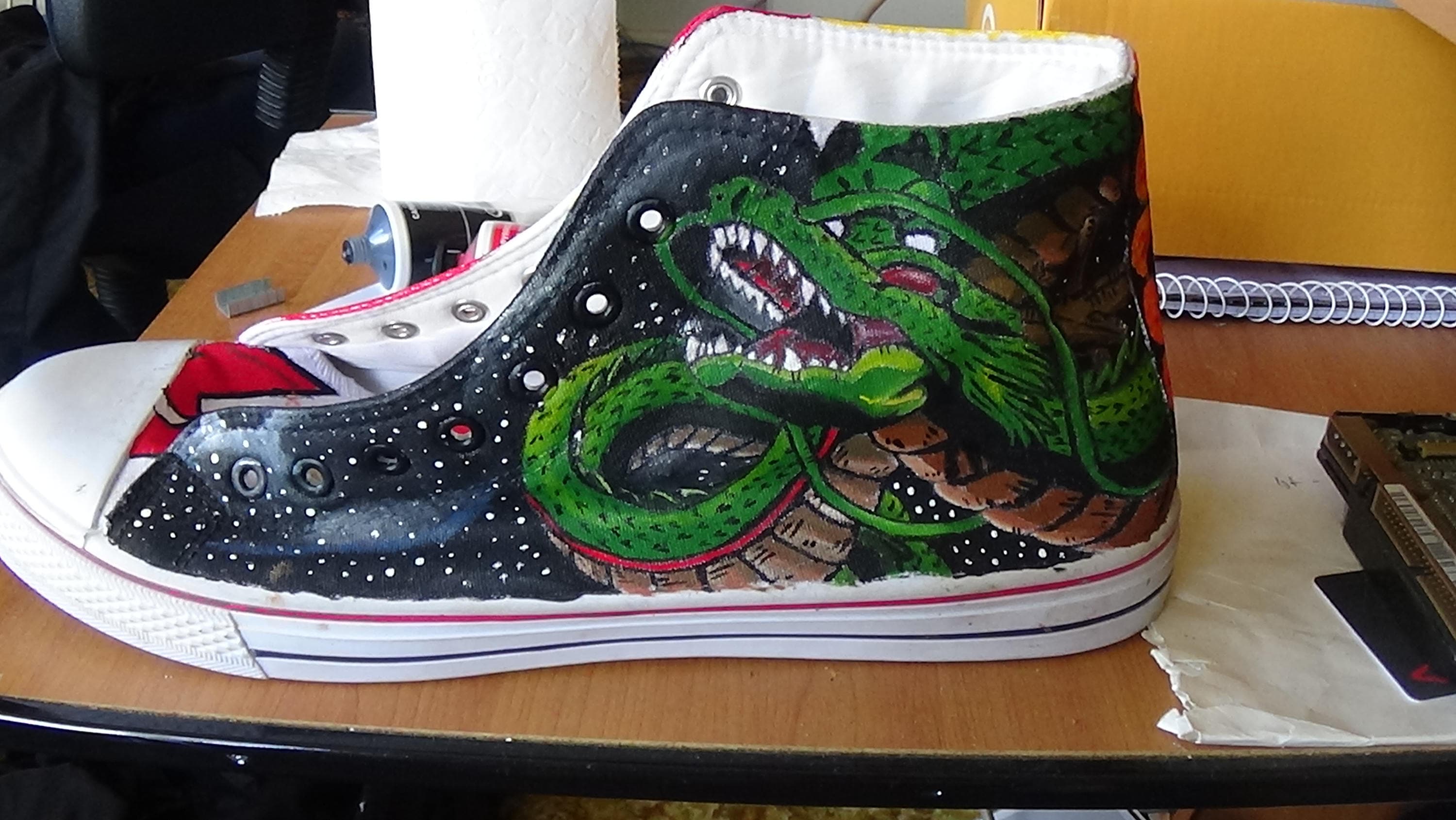 Custom Painted Shoes Etsy