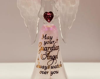 Angel Bell Figurine Angel Guardian Watch Over You Holiday Christmas Gift Home Decor