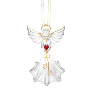 Engel Ornament Weihnachtsschmuck Handgefertigte Weihnachts Ornamente Rotes Herz Ornament
