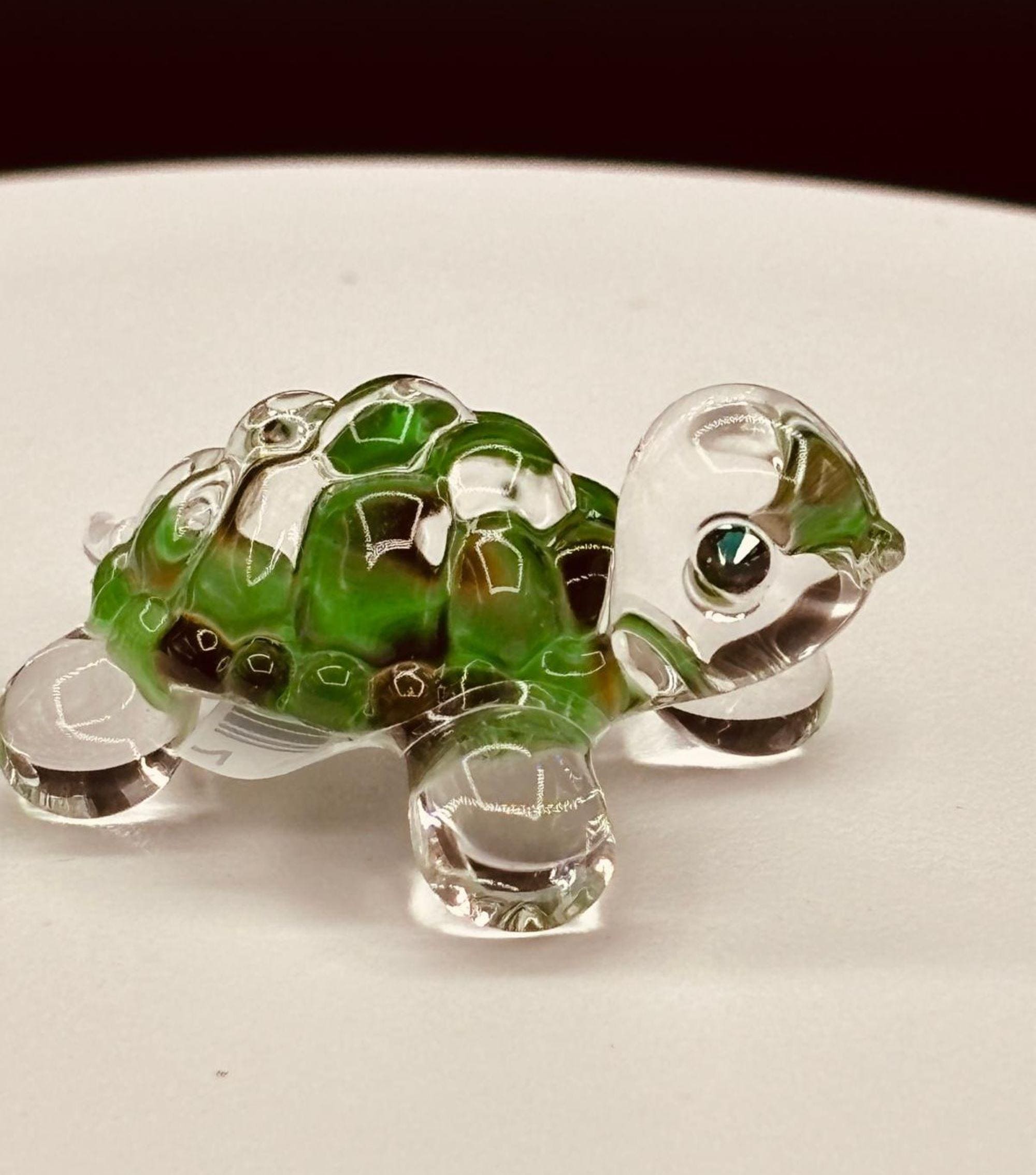 ガラスの亀の像 - Etsy 日本