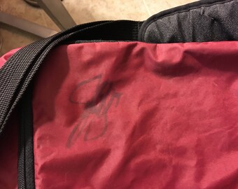 Original firmado John Elway bolsa
