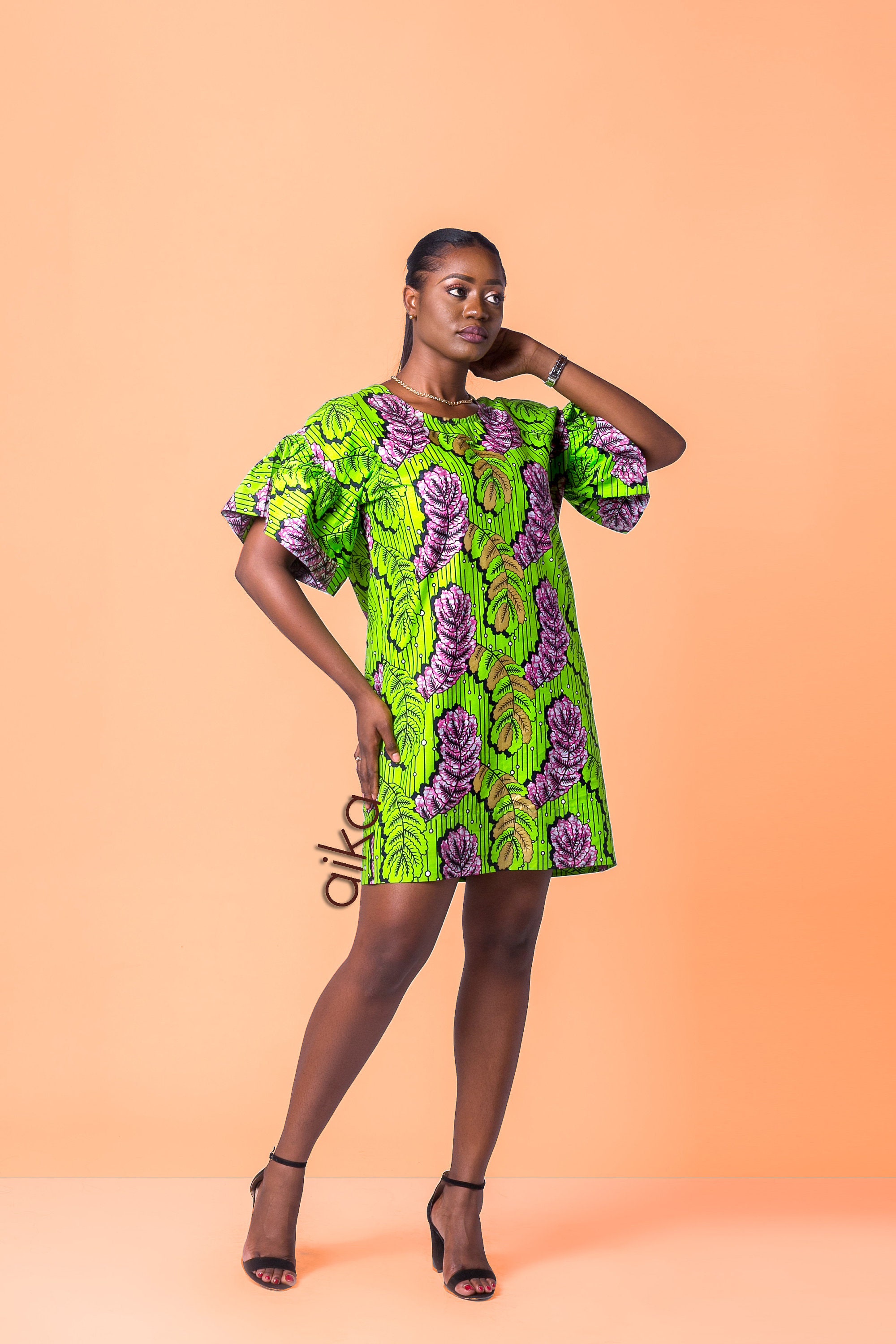 model sackdress
