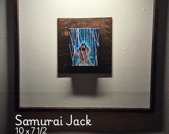 Samurai Jack - Canvas 10 x 7 1/2