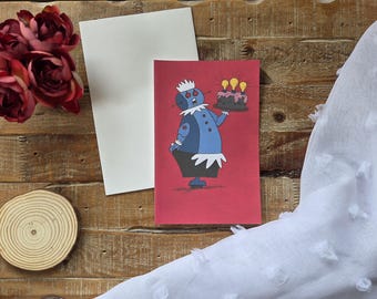 Rosie the Robot B-Day inspired Greeting Card