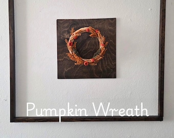 Pumpkin Wreath Home Decor