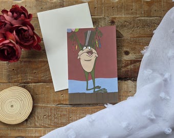 Michigan J Frog Greeting/Holiday Card