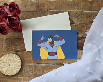 Space ghost Greeting Card/Holiday card