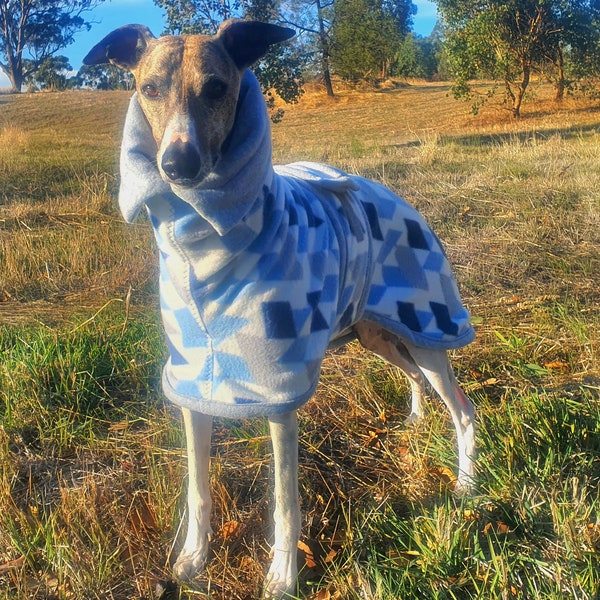 Whippet& Iggy Warm Fleece Coats