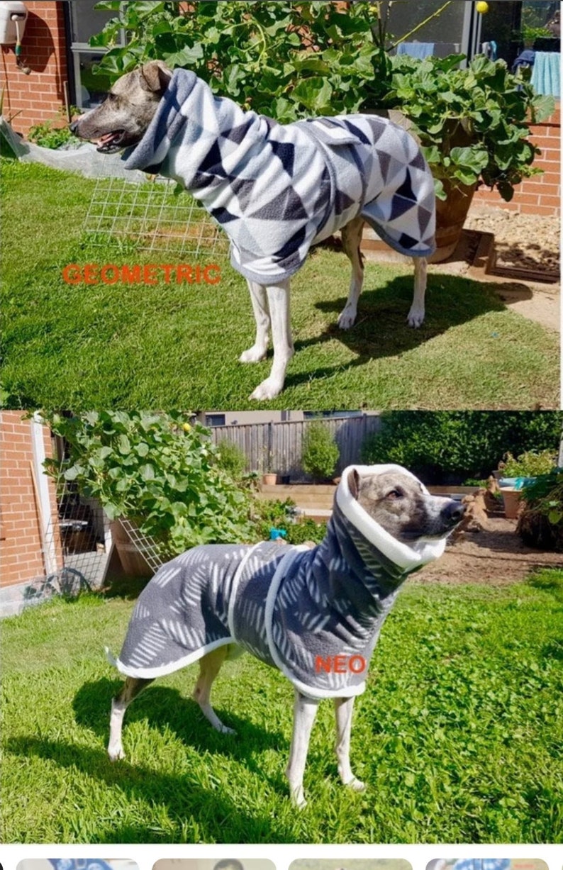 Whippet& Iggy Warm Fleece Coats image 10