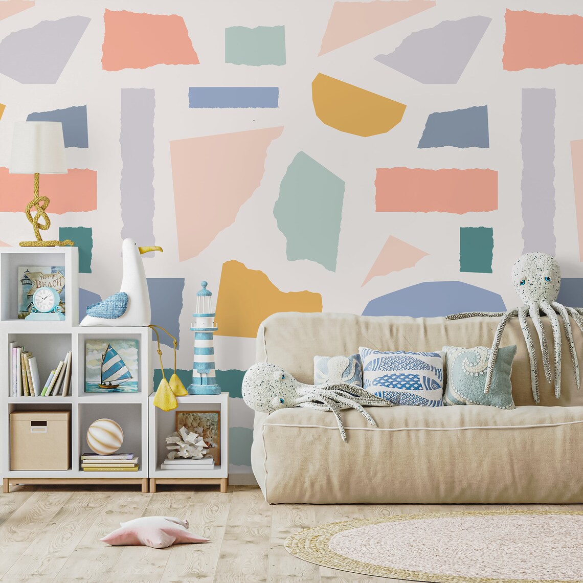 Temporary Wallpaper, Removable Wall Decor, Peel and Stick Wallpaper ...