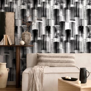 Abstract Monochrome Gray Wallpaper - C769