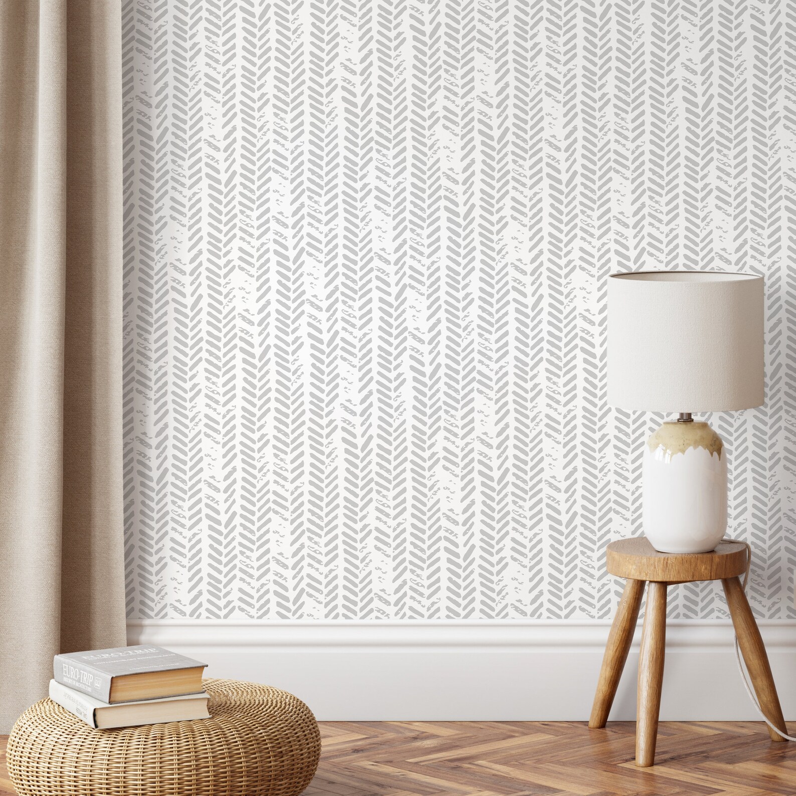 Temporary Wallpaper Removable Wallpaper Peel and Stick Wallpaper Wall ...