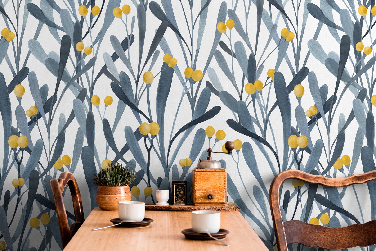 Watercolor Wallpaper Removable Wallpaper Watercolor Print Etsy