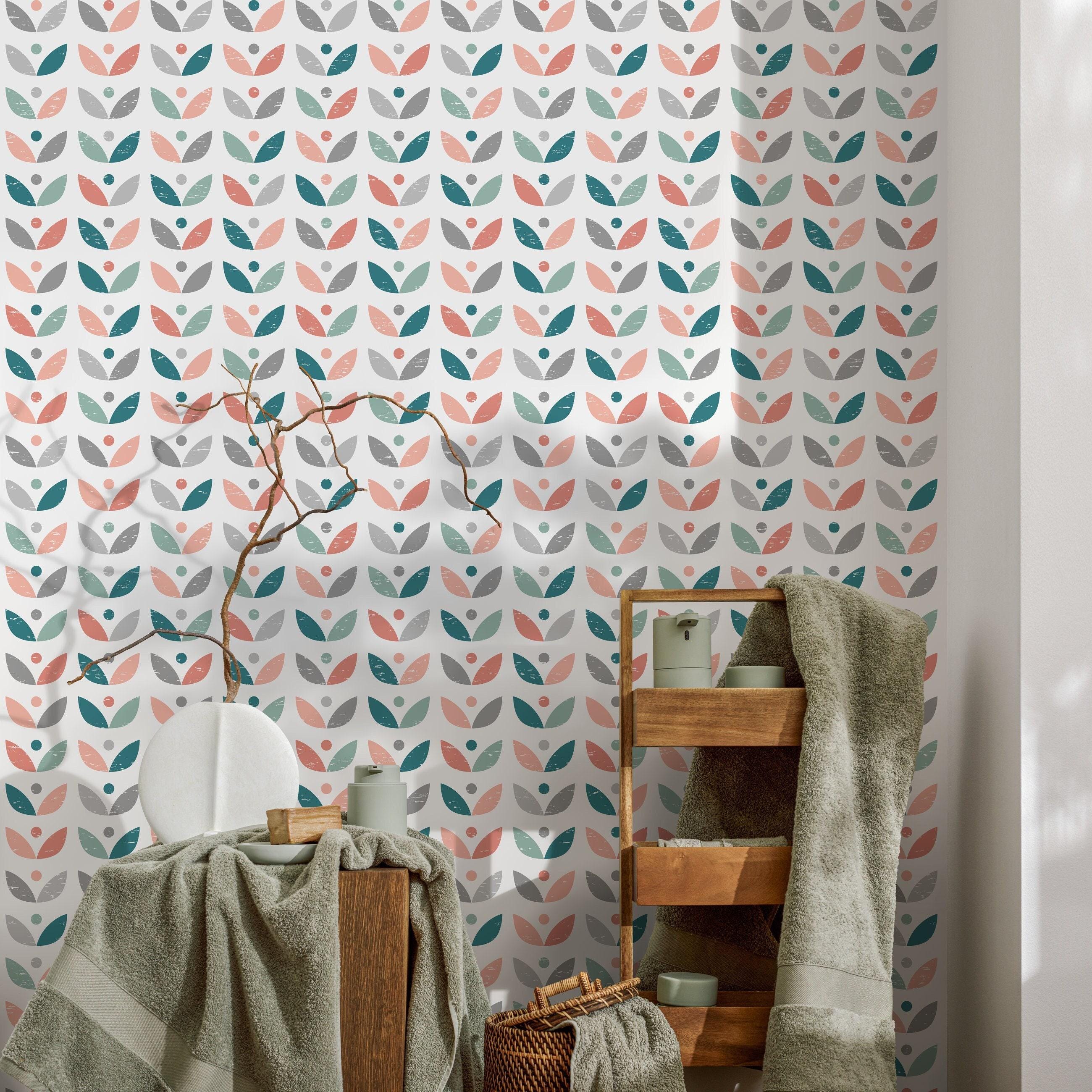 Teal coral gray - Etsy Österreich, image size:2600x2600