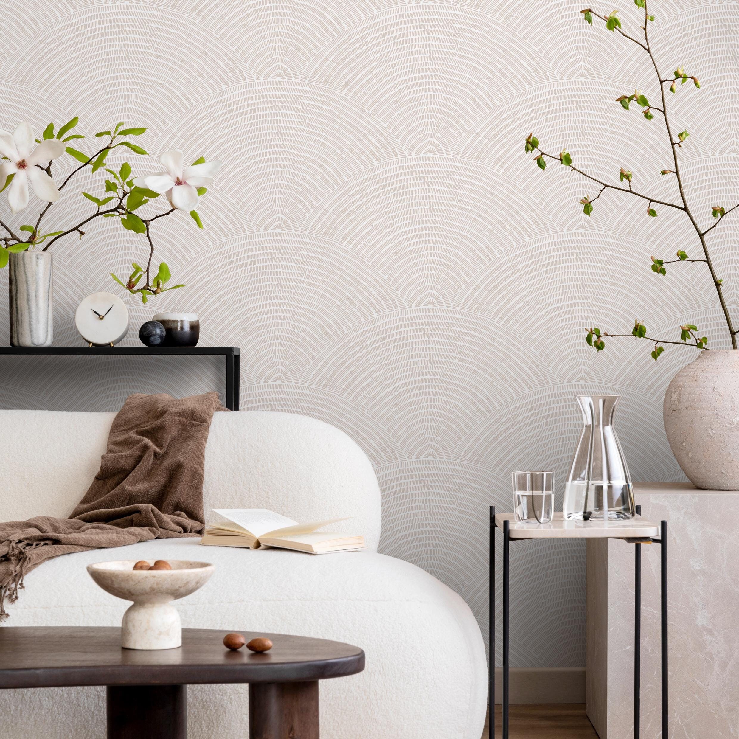 Geometric Nursery Decor – Removable Peel and Stick Wallpaper - Etsy
