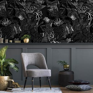 Tapete abziehen und aufkleben Abnehmbare Tapete Wanddeko Wohndekor Wandkunst Druckbare Wandkunst Raumdekor Wandbehang - C289
