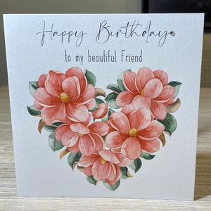 Friend Birthday card image 1