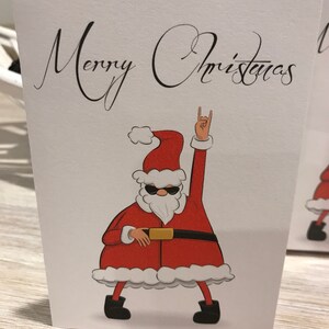 Christmas card packs, Santa Christmas card, Personalised Christmas cards, Pack of Christmas cards, Funny Santa card pack