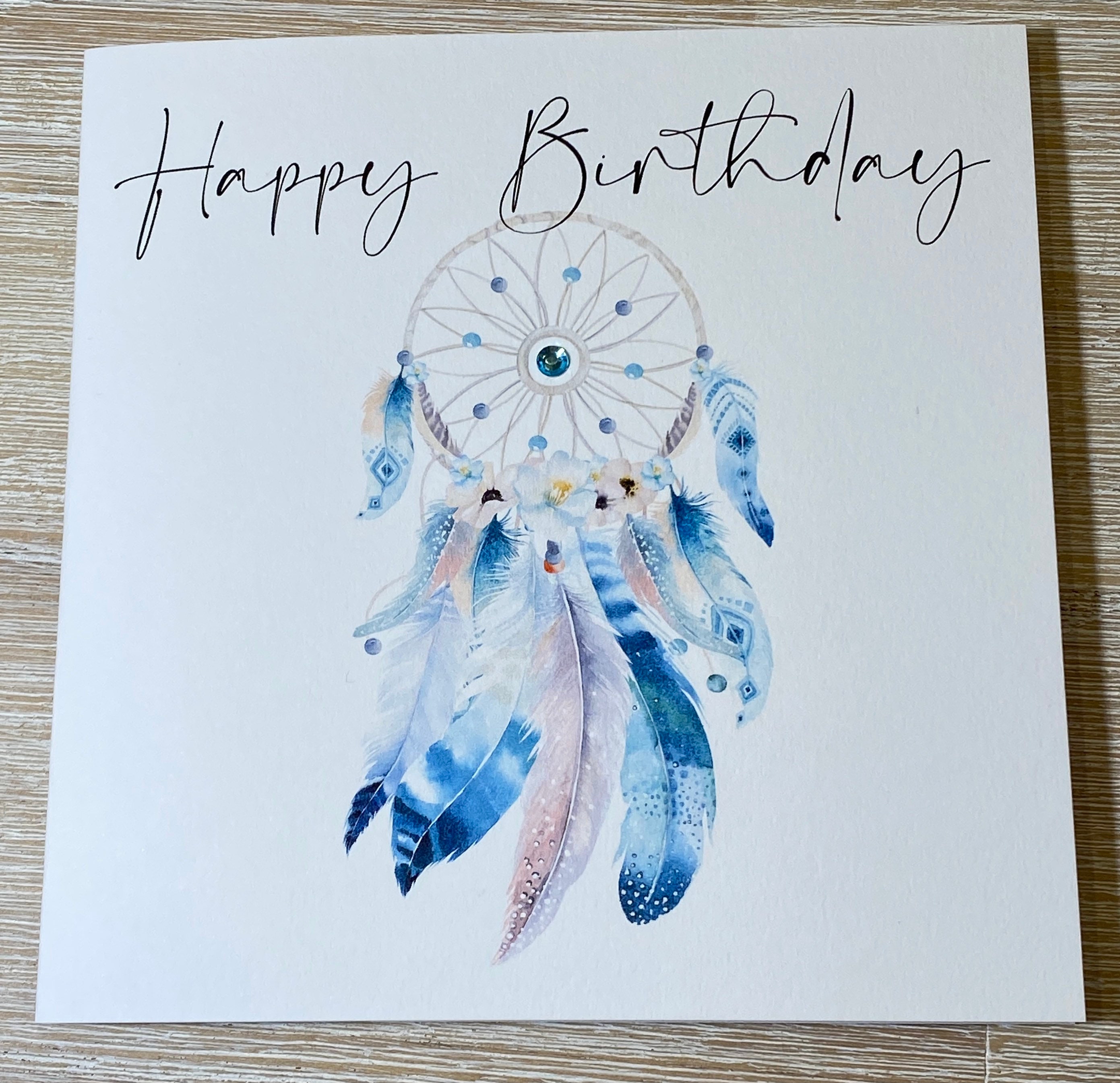 Birthday card dreamcatcher option to personalise Etsy