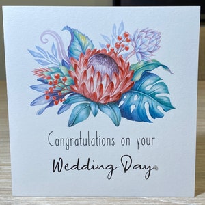 Wedding card - option to personalise