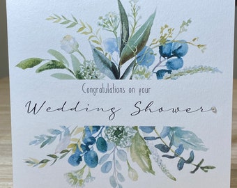 Wedding shower card - option to personalise